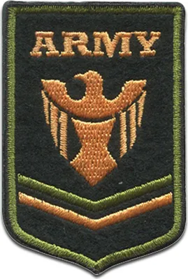 Produktbild von Navy Militär Abzeichen Army - Aufnäher, Bügelbild, Aufbügler, Applikationen, Patches, Flicken, Zum Aufbügeln, Größe: 4,1 x 6,7 cm