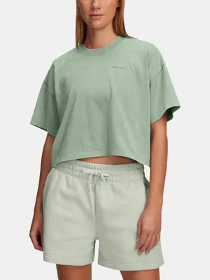 Produktbild von Under Armour Damen T-Shirt Ua Hwt Wash Ss 1389747-348__MD