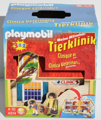 Produktbild von PLAYMOBIL 4374 Meine Mitnehm-Tierklinik