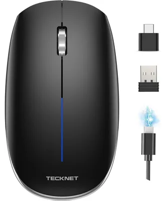 Produktbild von Bluetooth Maus Wiederaufladbar Kabellos 4000 DPI Einstellbare