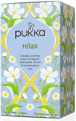 Obrázok produktu pre relaxačný čaj 20 vrecúšok PUKKA