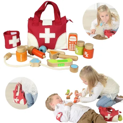 Obrázok produktu pre Doktorova taška 11 dielov - Doktor / Doktor hracia súprava