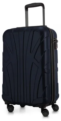 Immagine prodotto di Valigia da cabina in ABS, rigida, dimensioni 55 x 35 x 20 cm, capacità 34 litri, con serratura TSA, ideale per viaggi
