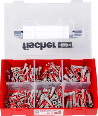 Zdjęcie produktu dla Zestaw wtyczek Fischer FIXtainer DUOPOWER 210 szt.