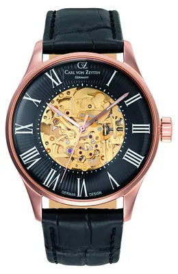 Produktbild von Carl von Zeyten Herren Uhr Armbanduhr Automatik Feldberg CVZ0011RBK