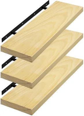 Image de Kit de moulures murales en bois pour une décoration variée, avec fixation invisible