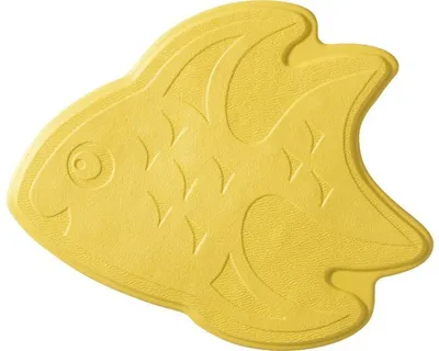Produktbild von Mini Wanneneinlage RIDDER Fische 11 x 13 cm gelb