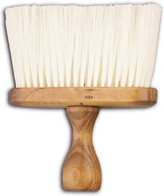 Obrázok produktu pre Veľká drevená holičská kefa na krk Eurostil Barber neck brush