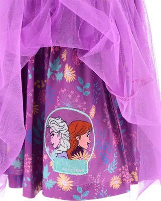 Obrázok produktu pre Frozen - Ľadová kráľovná sukňa detská dievčenská tylová sukňa, farba:fialová, veľkosť:104
