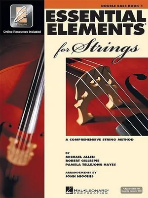 Immagine prodotto di Essential Elements for Strings Double Bass Book 1 W/Eei Beginner Bass Method Book with Online Le