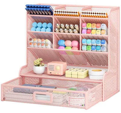 Produktbild von Büro Organizer mit 9 Fächern und Schublade