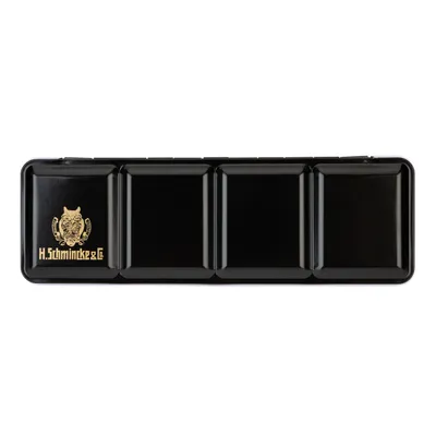 Produktbild von Schmincke Horadam - Aquarellkasten Retro-Linie - 12 x halbe Näpfchen - Eulendruck mit kunsthistorisch bedeutenden Farbtönen - 74 647 097