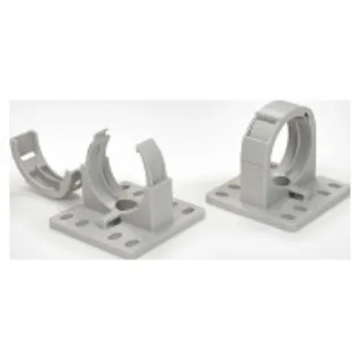 Produktbild von Hellermann CTCC-IWS50-MB65-PA66/6HIRHSGY IWS-Wellrohrhalter NW50 grau 169-22003