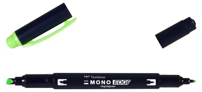 Obrázok produktu pre Tombow MONO, 1 kusov, Zelená, Jemné zakončenie, 0,4 mm, 3,8 mm, atrament s vodným základom