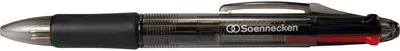 Immagine prodotto di Soennecken Vierfarbkugelschreiber 2251 Schaft schwarz/transparent