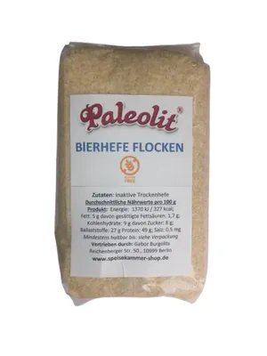 Produktbild von Paleolit Hefeflocken, Bierhefeflocken  150g / glutenfrei / vegan