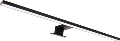Immagine prodotto di Applique LED in alluminio L: 60 cm IP44 Nero allungato 4100 K bianco neutro 1430 lm Bagno moderno