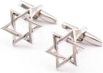 Image de Boutons de manchette Étoile juive