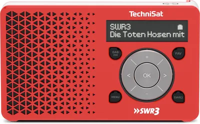 Zdjęcie produktu dla TechniSat DigitRadio 1, Osobisty, Cyfrowy, DAB+, FM, 87,5 - 108 MHz, 174 - 240 MHz, Automatyczne skanowanie