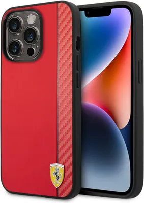 Image de Ferrari Fehcp14Xaxre Iphone 14 Pro Max6,7 Czerwony/Red Hardcase Carbon