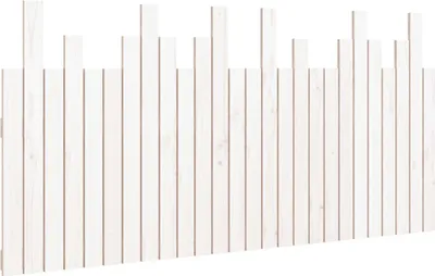 Produktbild von vidaXL Wand-Kopfteil Weiß 166x3x80 cm Massivholz Kiefer