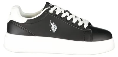 Produktbild von Herren-Schwarz-Sportschuh mit Kontrastdetails & Keilabsatz