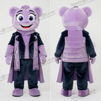 Produktbild von Marineblauer MASTICOT gepolsterter Matrosen-Maskottchen-Anzug