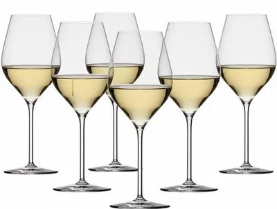 Immagine prodotto di Set di 6 bicchieri da vino bianco in cristallo