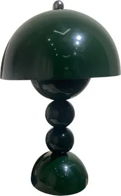 Produktbild von 60Home Schreibtischlampe mit Ladefunktion Nachtlicht Nachttischlampe Restaurant Grün