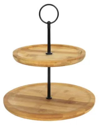 Produktbild von Svenska Living Bambus Etagere 2-lagig
