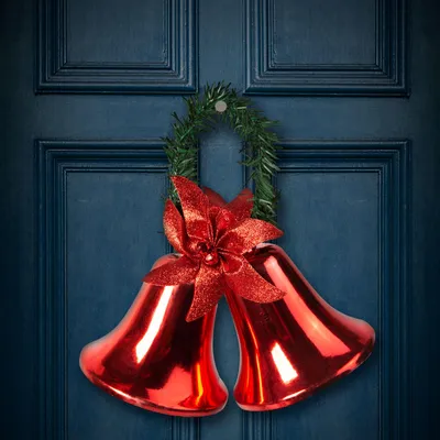 Image de Décoration de Noël - Cloche - Rouge