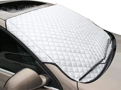 Produktbild von Auto Windschutzscheiben Abdeckung - Hochleistungs-Ultra-Dick Schutzabdeckung Schnee EIS Frost Staub Wasserbeständig UV,Flexible Größe für SUV LKW Auto Groß Oder Klein