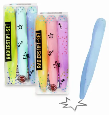 Produktbild von Trendhaus Radierstift Twist 3er-Set 0 0 STK