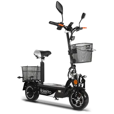 Produktbild von Rolektro, E-Jack 20 Lithium, Schwarz, 36V-20Ah, 500 Watt