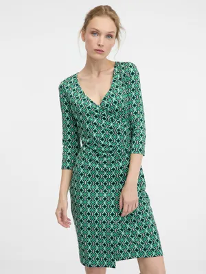 Produktbild von Orsay Grünes knielanges Damenkleid 1001068A01437__XS