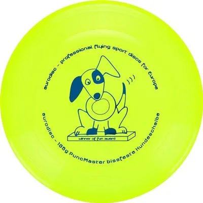 Obrázok produktu pre Hundefrisbee Eurodisc Dog Disc Yellow ED135YLFA Gelb 23 cm