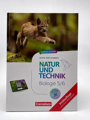 Produktbild von Cornelsen Natur und Technik Biologie 5/6 Baden-Württemberg Prüfauflage