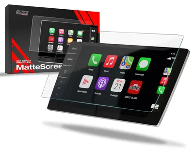 Produktbild von Matte Autodisplayfolie für Volkswagen e-Golf Discover Pro, Grizz Protector