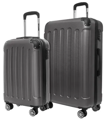 Productafbeelding van Lichtgewicht Kofferset 2 Delig voor Handbagage en Ruimbagage