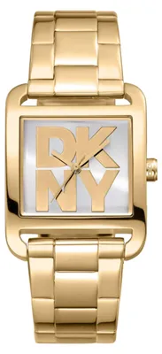 Obrázok produktu pre Dámske módne hodinky DKNY DK1L001M0045 v zlatej farbe ako darček