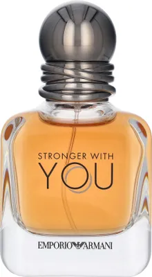 Produktbild von Giorgio Armani Stronger With You, Männer, 30 ml, Nicht nachfüllbare Flasche, Kardamom, Salbei, Kastanie, Vanille