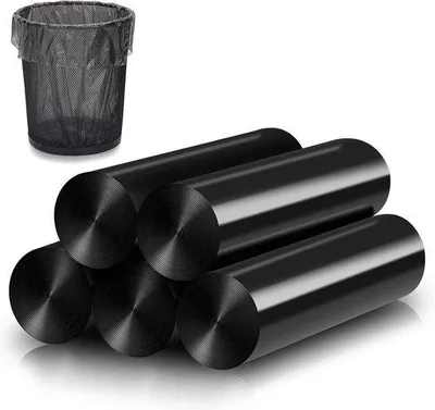 Image de Lot de 150 sacs poubelle de 5 litres pour le bureau, la cuisine et la chambre