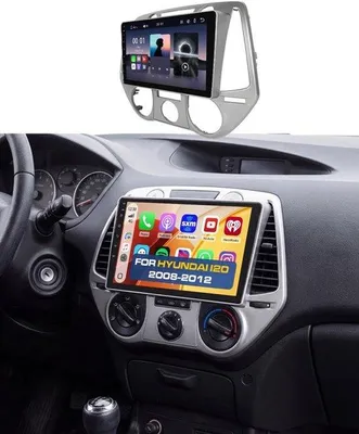 Productafbeelding van 2 DIN Autoradio voor 2008-2012 Draadloos CarPlay FM
