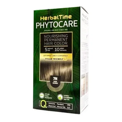 Immagine prodotto di Herbal Time Phytocare colore permanente per capelli naturale Vegan 7N biondo scuro 130 ml