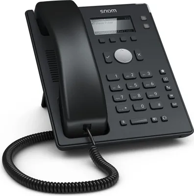 Produktbild von Snom D120 VoIP-Telefon schwarz SIP o. Netzteil