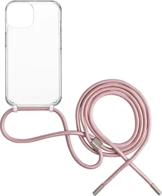 Obrázek produktu pro FIXED Pure Neck s růžovou šňůrkou na krk pro Samsung Galaxy S25
