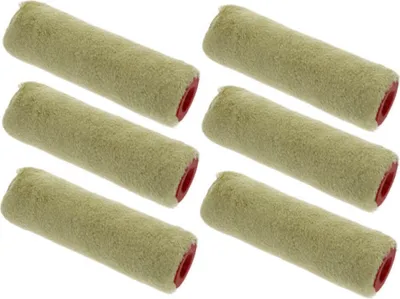 Produktbild von Farbrolle Polyacryl 11mm 6x Ersatzrollen 20 cm