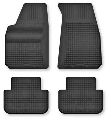 Produktbild von Gummi-Fußmatten für Audi A5 F53 2016- (Coupé) – 4-tlg, Schwarz, Semi-Universal, angepasst – Wielganizator Semi-Universal