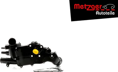 Produktbild von METZGER Thermostatgehäuse 4010285 für FIAT DUCATO Pritsche/Fahrgestell (230) Kunststoff