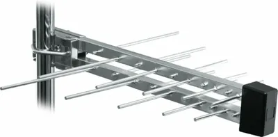 Zdjęcie produktu dla Zewnętrzna antena DVB-T2 Solight, 22dB, filtr LTE, wzmacniacz, kabel 10m